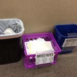 Photo of trash receptacles
